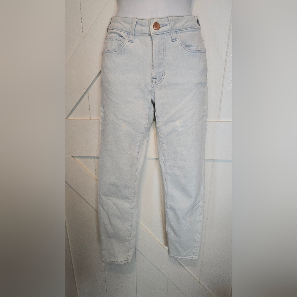 Forever 21 Women’s Light Wash Skinny Jeans Size 26 Mid/low Rise Stretch Denim